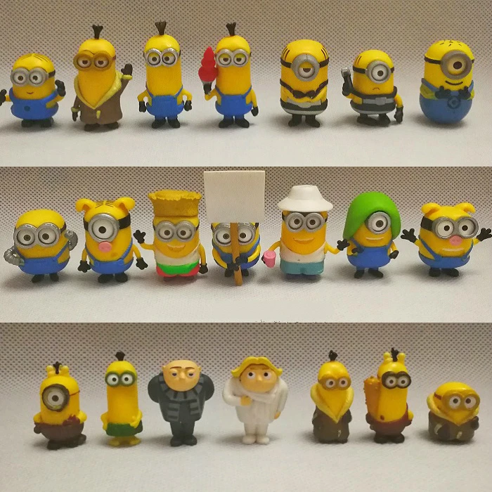 Minion Miniature Figurines Toys Cute Lovely Model Kids Toys 3.5CM-4.5CM PVC Minions Doll Anime Children Figure
Minion Miniature Figurines Toys Cute Lovely Model Kids Toys 3.5CM-4.5CM PVC Minions Doll Anime Children Figure