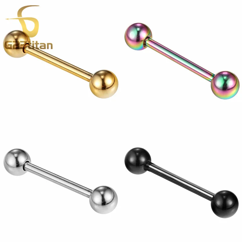 G23titan One Piece Free Shipping! G23 Titanium Straight Barbell Tongue Rings Body Piercing Jewelry SGS Certification
G23titan One Piece Free Shipping! G23 Titanium Straight Barbell Tongue Rings Body Piercing Jewelry SGS Certification