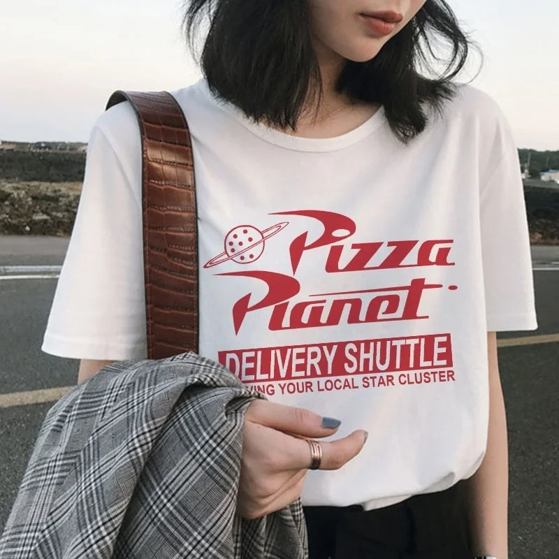 kuakuayu HJN Pizza Planet Tops Tee Summer Women's Short-sleeved Casual Fashion Large Size S-2XL Female T-shirt
kuakuayu HJN Pizza Planet Tops Tee Summer Women's Short-sleeved Casual Fashion Large Size S-2XL Female T-shirt