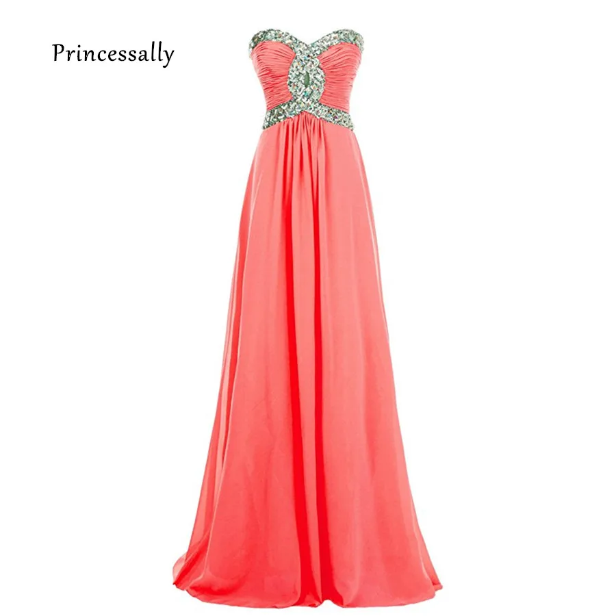 Vestido De Festa Coral Bridesmaid Dress Floor Length Sexy Sweetheart Beading Pleat Elegant Bride Wedding Prom Graduation Gown
Vestido De Festa Coral Bridesmaid Dress Floor Length Sexy Sweetheart Beading Pleat Elegant Bride Wedding Prom Graduation Gown