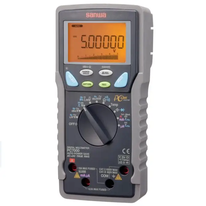 

SANWA PC7000 High accuracy / high resolution Digital Multimeter instead of PC5000a