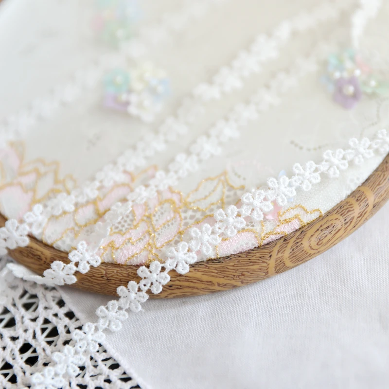 15 meter/lot 0.9cm 0.34" width ivory fabric embroidery lace trim ribbon tapes T16F1002K190307F
15 meter/lot 0.9cm 0.34" width ivory fabric embroidery lace trim ribbon tapes T16F1002K190307F
