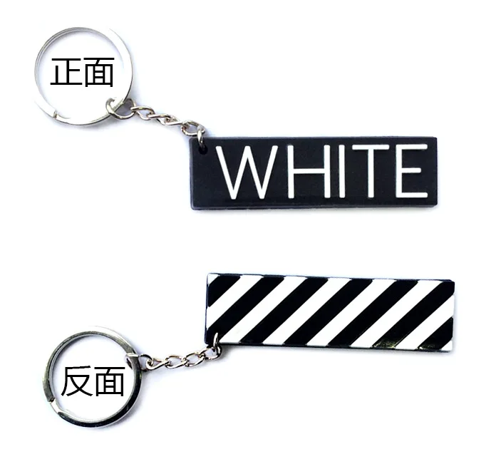 20pcs/Lot off white keychain cadeau maitresse bag pendant key chains porte cles pubg porte clef femme maitresse funny
20pcs/Lot off white keychain cadeau maitresse bag pendant key chains porte cles pubg porte clef femme maitresse funny