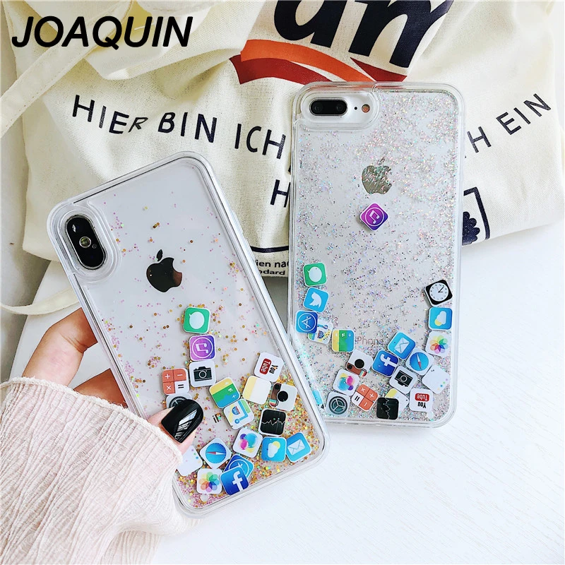 Quicksand Capinha Case For iPhone 7 7Plus 8 8Plus 6 6s 6Plus Dynamic Liquid Hard PC Case For iPhone 8 X XR XS Max App Capa ipone
Quicksand Capinha Case For iPhone 7 7Plus 8 8Plus 6 6s 6Plus Dynamic Liquid Hard PC Case For iPhone 8 X XR XS Max App Capa ipone
