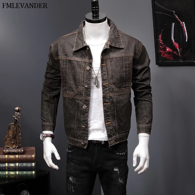 New Men Trend In 2019 Fashion Denim Jacket Plus Size 5XL Fashionable Jean Jackets Men
New Men Trend In 2019 Fashion Denim Jacket Plus Size 5XL Fashionable Jean Jackets Men