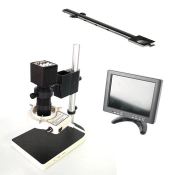 VGA output Industrial digital Video Microscope Camera +8X-130X C-mount +56 Led Ring For PCB SMD SMT Repair Inspection Tool
VGA output Industrial digital Video Microscope Camera +8X-130X C-mount +56 Led Ring For PCB SMD SMT Repair Inspection Tool