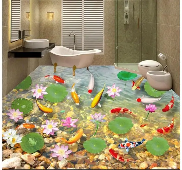 3d pvc flooring custom mural Self adhesive waterproof floor water carp stone painting picture photo wallpaper for walls 3d 
3d pvc flooring custom mural Self adhesive waterproof floor water carp stone painting picture photo wallpaper for walls 3d