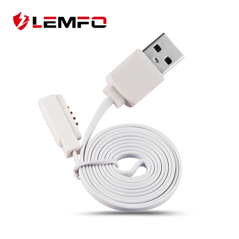 LEMFO Smart Watch Extra Charger Cable for Backup -- Different watch has different color & shape cables or docks
LEMFO Smart Watch Extra Charger Cable for Backup -- Different watch has different color & shape cables or docks