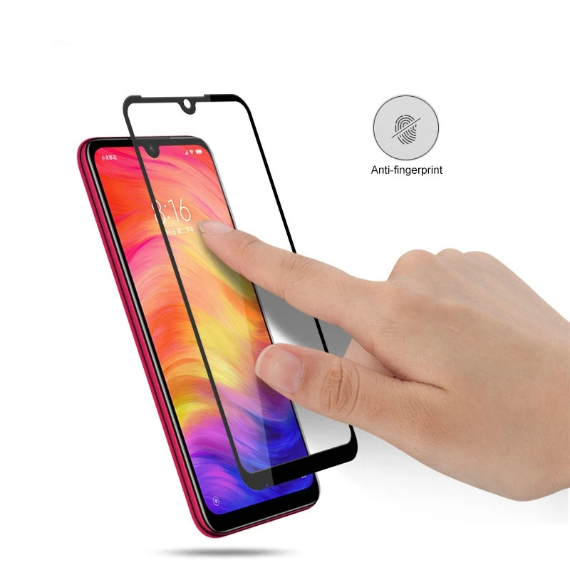 

9H 2.5D full Cover Tempered Glass Screen Protector for Xiaomi Redmi Note 7 Pro Note7 Note 6 Pro 3GB 4GB 32GB 64GB Glass film