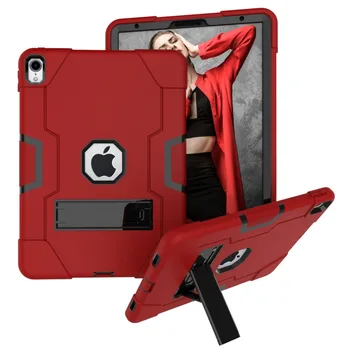 3 in 1 Hybrid Heavy Duty Rugged PC Stand Cover for iPad Pro 11 Shockproof Full-Body Protective Cases for iPad Pro 11 inch 2018
3 in 1 Hybrid Heavy Duty Rugged PC Stand Cover for iPad Pro 11 Shockproof Full-Body Protective Cases for iPad Pro 11 inch 2018