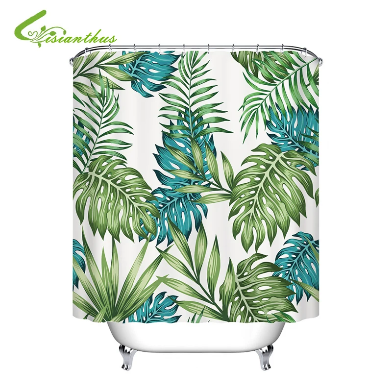 Green Tropical Plants Shower Curtain Bathroom Waterproof Polyester Shower Curtain Leaves Printing Curtains for bathroom shower
Green Tropical Plants Shower Curtain Bathroom Waterproof Polyester Shower Curtain Leaves Printing Curtains for bathroom shower