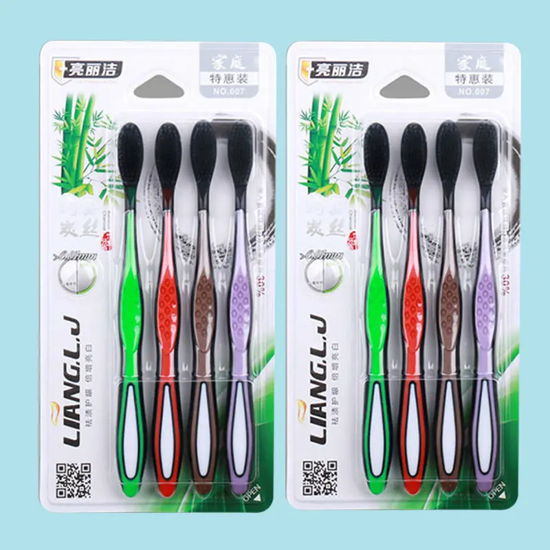 Toothbrush Free Shipping Bamboo Charcoal Toothbrush 8 Pcs Sets Nano Brush Oral Care 625 Nano-antibacterial Toothbrush Black Hea
Toothbrush Free Shipping Bamboo Charcoal Toothbrush 8 Pcs Sets Nano Brush Oral Care 625 Nano-antibacterial Toothbrush Black Hea