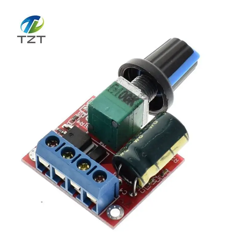 TZT 4.5-35V 90W PWM DC Motor Speed Controller Control Regulator Module 5A Switch Function LED Dimmer Board 20KHz 12V 24V
TZT 4.5-35V 90W PWM DC Motor Speed Controller Control Regulator Module 5A Switch Function LED Dimmer Board 20KHz 12V 24V