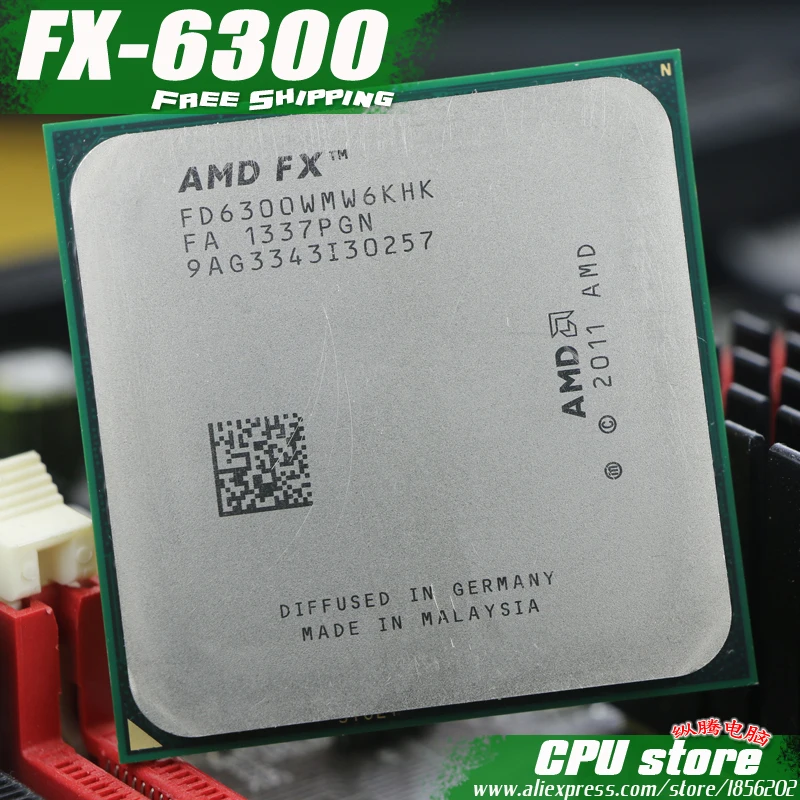 Процессор AMD FX 6300 AM3 + 3 5 ГГц/8 Мб/95 Вт шесть ядер процессор последовательные части