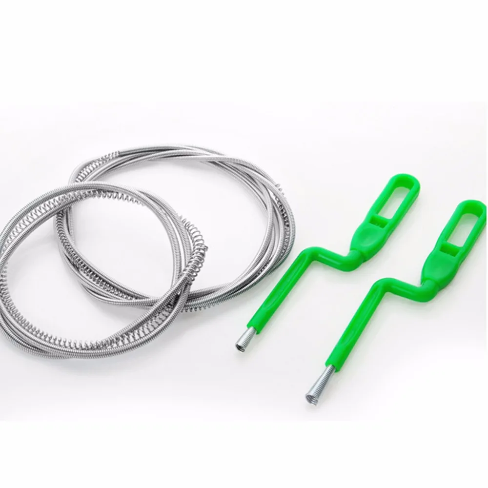 Drain Sink Cleaner 2.4m Wire Home Cleaning Tools Bathroom Unclog Sink Tub Snake Brush Hair Removal Cleaner Tool
Drain Sink Cleaner 2.4m Wire Home Cleaning Tools Bathroom Unclog Sink Tub Snake Brush Hair Removal Cleaner Tool