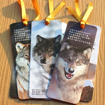 Creative <Wolf Totem> Wolf Inspirational Paper Bookmarks Corporate Gifts Message Cards 6/Set
Creative <Wolf Totem> Wolf Inspirational Paper Bookmarks Corporate Gifts Message Cards 6/Set