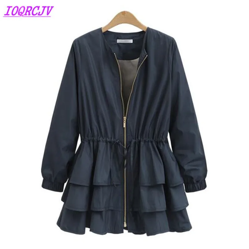Spring women's trench coat 2018 Europe heat sell Plus size Windbreaker female trench Slim thin coat Casual top coat IOQRCJV H280
Spring women's trench coat 2018 Europe heat sell Plus size Windbreaker female trench Slim thin coat Casual top coat IOQRCJV H280