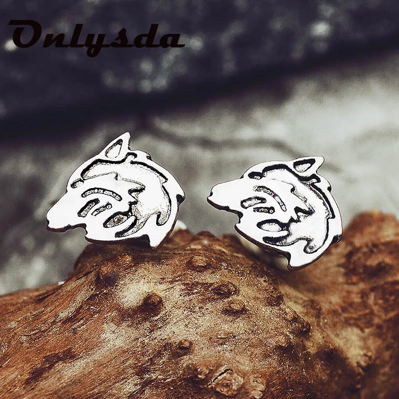 Onlysda Stainless steel Wolf animal earrings studs for man/male Punk rock Game of Thrones Vintage Trendy Party Jewelry ES127
Onlysda Stainless steel Wolf animal earrings studs for man/male Punk rock Game of Thrones Vintage Trendy Party Jewelry ES127