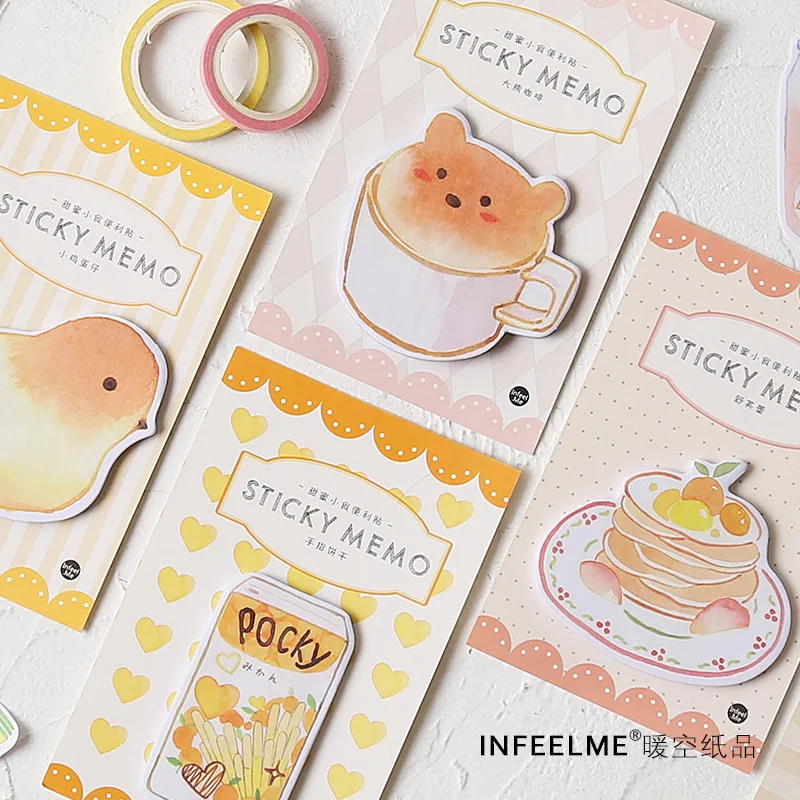 30Sheets Sticky Notes Bullet Journal Memo Kawaii Stickers Japanese Style Funny Food Vintage Bookmarks Teacher Note Stationary
30Sheets Sticky Notes Bullet Journal Memo Kawaii Stickers Japanese Style Funny Food Vintage Bookmarks Teacher Note Stationary
