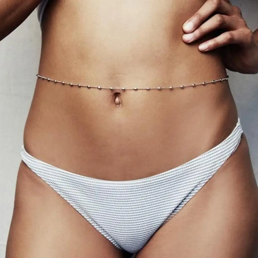 Simple Women Bikini Body Chain Harness Slave Beaded Belly Waist Necklace Jewelry Gift
Simple Women Bikini Body Chain Harness Slave Beaded Belly Waist Necklace Jewelry Gift