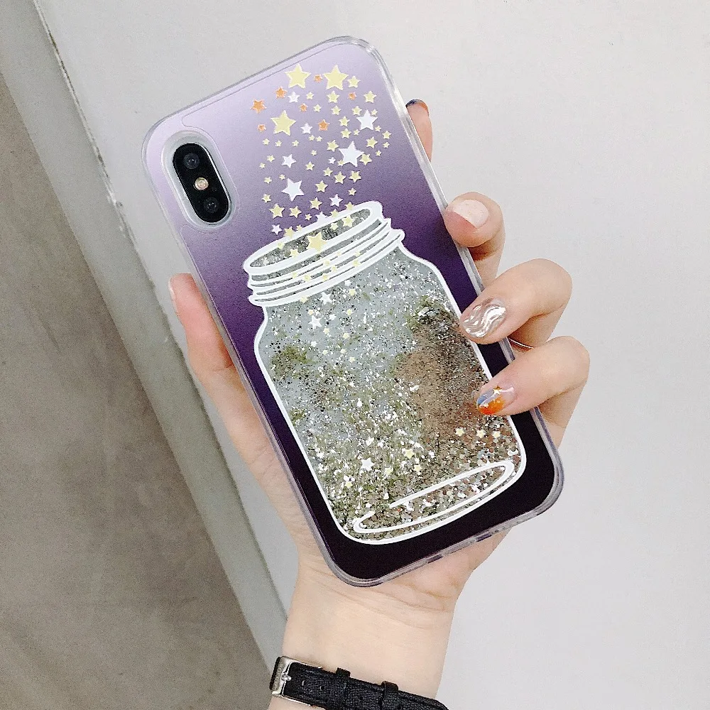 Luxury Fashion Wishing Bottle Quicksand Dynamic Liquid Glitter Phone Case For iphone 6 6S 6plus X 7 8 8plus 7plus Cases Cover
Luxury Fashion Wishing Bottle Quicksand Dynamic Liquid Glitter Phone Case For iphone 6 6S 6plus X 7 8 8plus 7plus Cases Cover