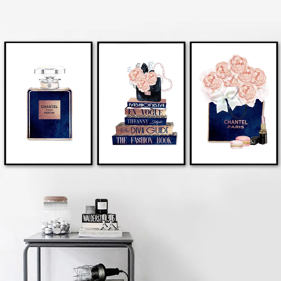 Watercolor Peony Flower Perfume Lipstick Wall Art Canvas Painting Nordic Posters And Prints Wall Pictures For Living Room Decor
Watercolor Peony Flower Perfume Lipstick Wall Art Canvas Painting Nordic Posters And Prints Wall Pictures For Living Room Decor