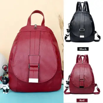 2019 Fashion Women Lady School Leather Girls Backpack Travel Shoulder Bag Multifunction Girls Solid Brief Backpacks
2019 Fashion Women Lady School Leather Girls Backpack Travel Shoulder Bag Multifunction Girls Solid Brief Backpacks
