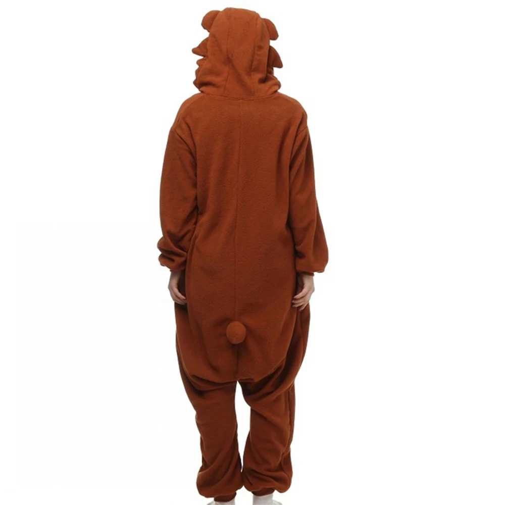 brown bear cosplay pajamas2