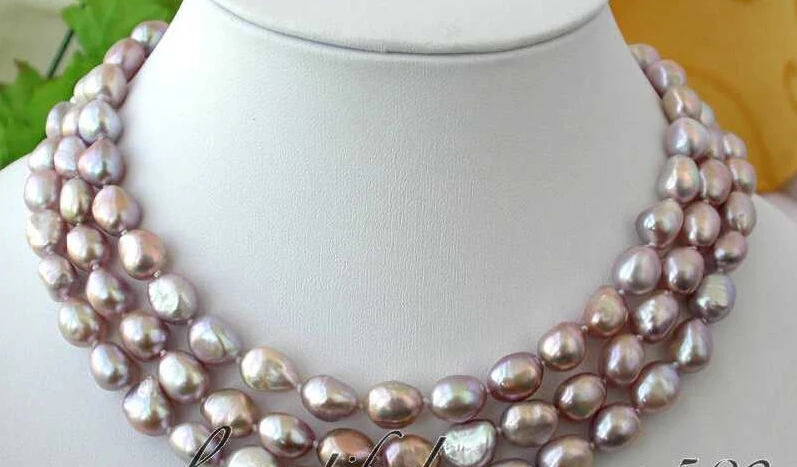 FREE SHIPPING z2546 50" 12mm baroque lavender freshwater pearl necklace (A0513)
FREE SHIPPING z2546 50" 12mm baroque lavender freshwater pearl necklace (A0513)