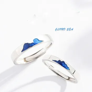100% 925 Sterling Silver Rings For Women The Sea Of Clouds Couple Open Ring Men Femme Jewelry Love's Gift Valentine's Day
100% 925 Sterling Silver Rings For Women The Sea Of Clouds Couple Open Ring Men Femme Jewelry Love's Gift Valentine's Day