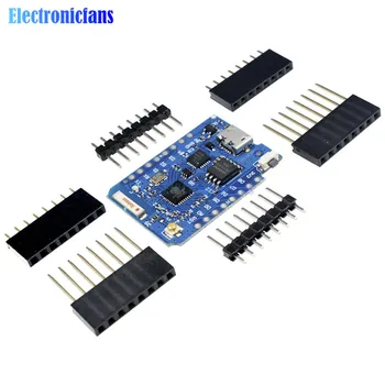WeMos D1 Mini ESP8266 WIFI Module Board Pro 16M Bytes External Antenna Contor ESP8266 WIFI IOT Development Board Micro USB
WeMos D1 Mini ESP8266 WIFI Module Board Pro 16M Bytes External Antenna Contor ESP8266 WIFI IOT Development Board Micro USB