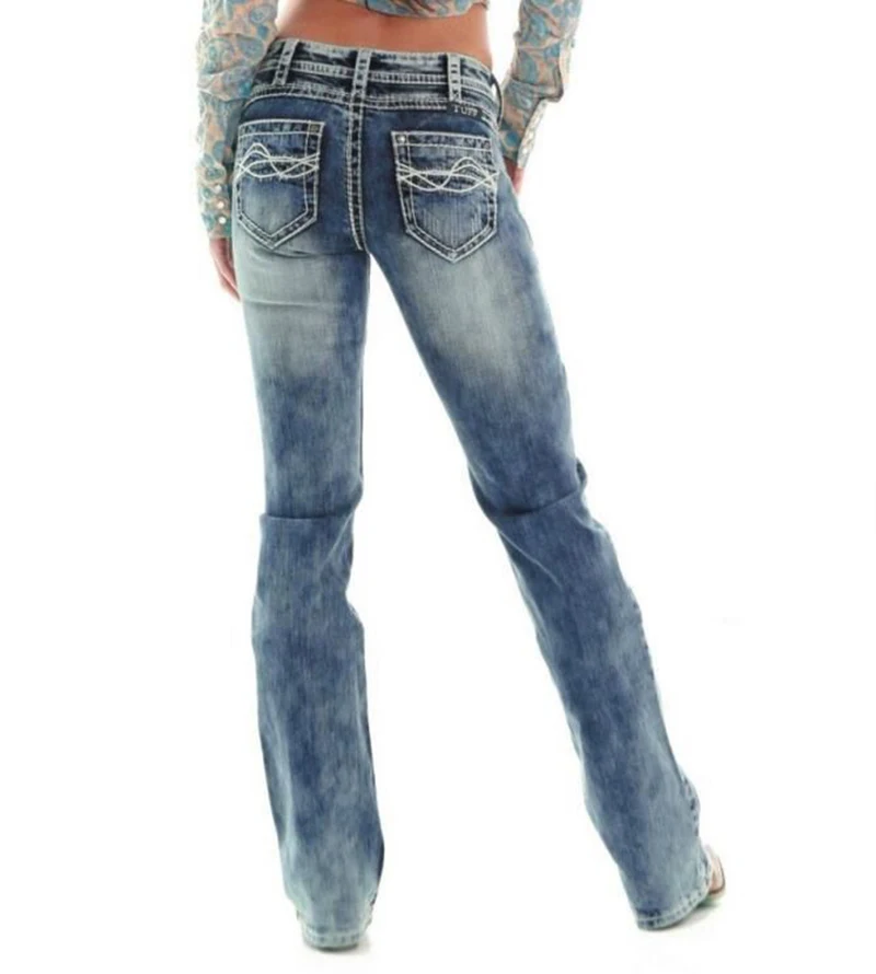 low rise loose fit women's jeans