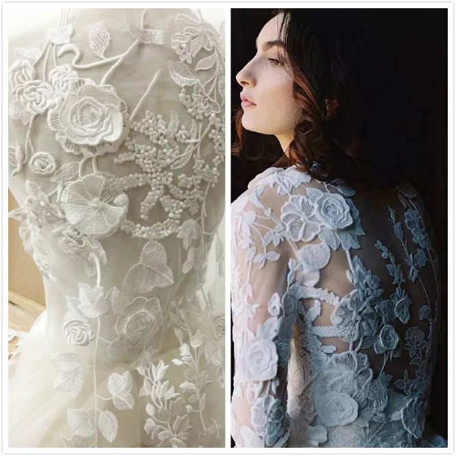 High-end Embroidery Lace Flower Decal Wedding Dress Patch DIY Material Performance Clothing Decoration Accessories 1PIECE
High-end Embroidery Lace Flower Decal Wedding Dress Patch DIY Material Performance Clothing Decoration Accessories 1PIECE