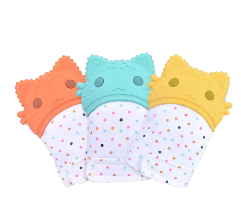1 piece Baby Silicone Teether Glove 2018 Baby Teething Training Mitten Glove Candy Wrapper Sound Teethers
1 piece Baby Silicone Teether Glove 2018 Baby Teething Training Mitten Glove Candy Wrapper Sound Teethers