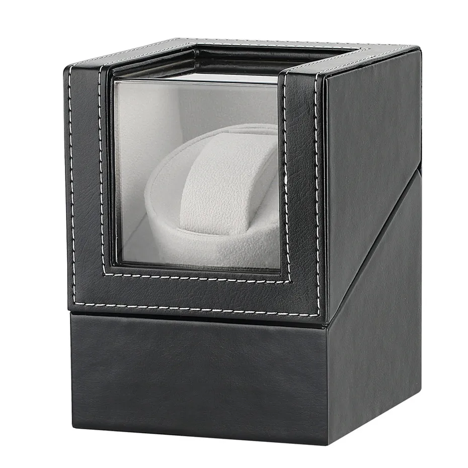 US/UK/AU/EU Plug Automatic Mechanical Watch Winder High Quality Winding Box Motor Shaker Single Holder Luxury Storage Case
US/UK/AU/EU Plug Automatic Mechanical Watch Winder High Quality Winding Box Motor Shaker Single Holder Luxury Storage Case