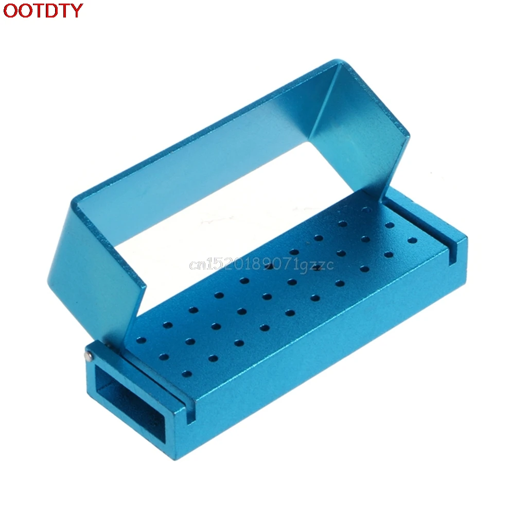 30 Holes Dental Bur Burs Holder Block Autoclave Disinfection Aluminum Sterilizer #H027#
30 Holes Dental Bur Burs Holder Block Autoclave Disinfection Aluminum Sterilizer #H027#