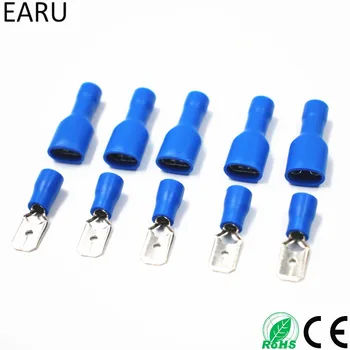 FDFD2-250*50 MDD2-250*50 16-14AWG BLUE Insulated Spade Crimp Wire Cable Connector Terminal Male/Female Kit 100PCS 50pair A
FDFD2-250*50 MDD2-250*50 16-14AWG BLUE Insulated Spade Crimp Wire Cable Connector Terminal Male/Female Kit 100PCS 50pair A