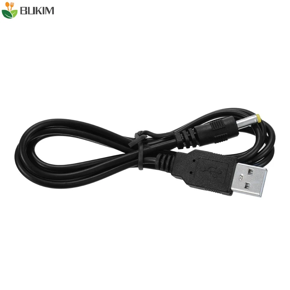 BUKIM 10 шт. USB A к DC 5 В 4 0 мм/1 7 мм адаптер питания кабель свинца 80 см Зарядное