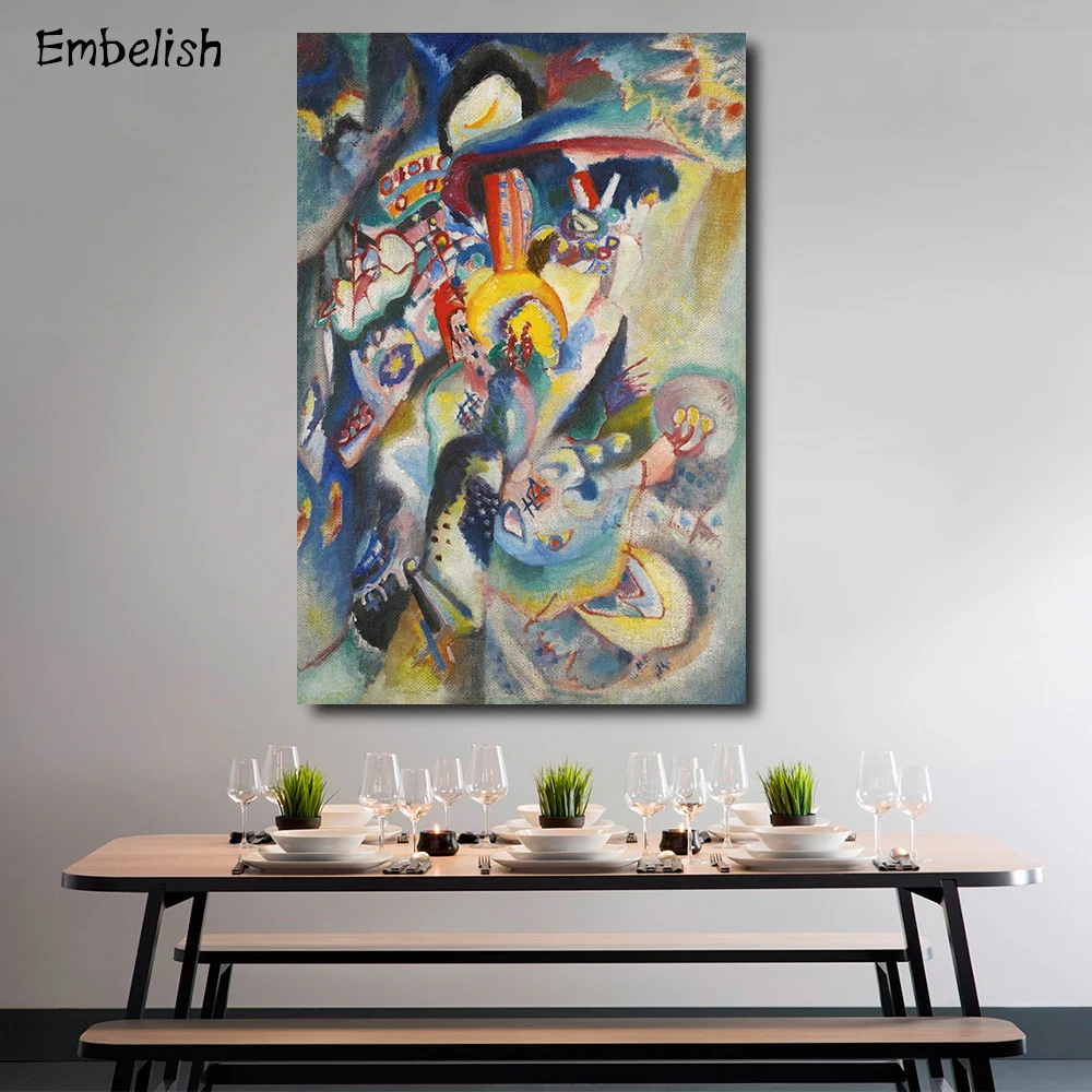 Embelish 1 Pieces Wassily Kandinsky Cavas Oil Paintings For Modrern Home Decor Bedroom Room Large Posters Living Room Artworks
Embelish 1 Pieces Wassily Kandinsky Cavas Oil Paintings For Modrern Home Decor Bedroom Room Large Posters Living Room Artworks