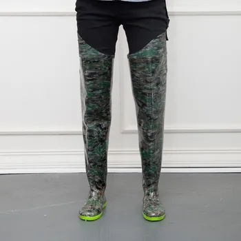 Digital Camouflage Fishing Boots Integrated Seamless Combination 80cm Height Fishing Boots thickening Soft Boot Fishing Waders
Digital Camouflage Fishing Boots Integrated Seamless Combination 80cm Height Fishing Boots thickening Soft Boot Fishing Waders