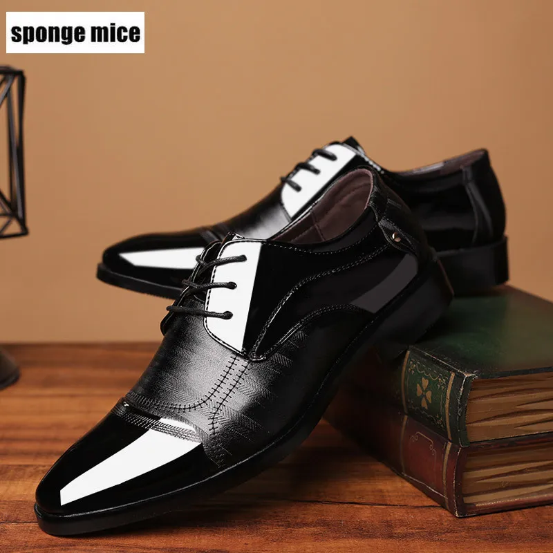 New Men'S Dress Shoes Fashion Pu Leather Shoes Men Brands Wedding Oxford Shoes luxury Men Breathable Men Formal Footwear A57
New Men'S Dress Shoes Fashion Pu Leather Shoes Men Brands Wedding Oxford Shoes luxury Men Breathable Men Formal Footwear A57