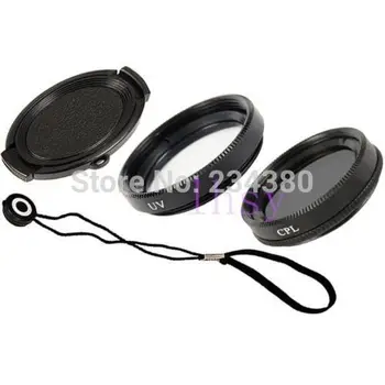 4 in1 combination 40.5MM lens cap + UV Filter + CPL + Anti-lost rope For SONY a5100A6000a6300A5000 NEX 5 t r micro single camera
4 in1 combination 40.5MM lens cap + UV Filter + CPL + Anti-lost rope For SONY a5100A6000a6300A5000 NEX 5 t r micro single camera