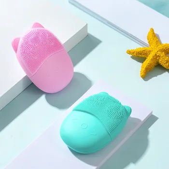 Ultrasonic Electric Facial Cleansing Brush Skin Scrubber Pore Dirts Cleanse Blackhead Removal Cleaner Silicone Brush Massager
Ultrasonic Electric Facial Cleansing Brush Skin Scrubber Pore Dirts Cleanse Blackhead Removal Cleaner Silicone Brush Massager