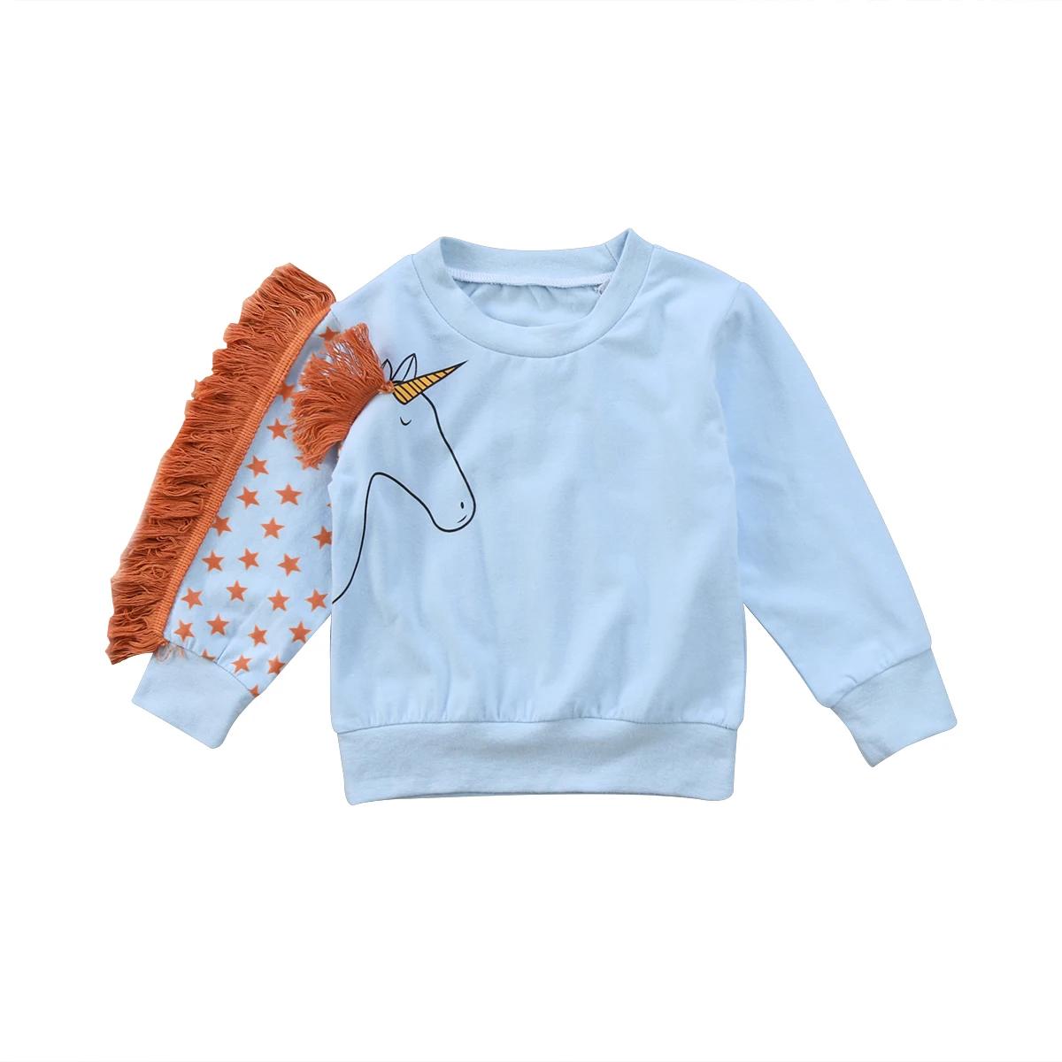1-7Years Cartoon kid Baby T-shirts Cute Girls boys Unicorn long sleeves Clothes autumn winter kids clothes
1-7Years Cartoon kid Baby T-shirts Cute Girls boys Unicorn long sleeves Clothes autumn winter kids clothes