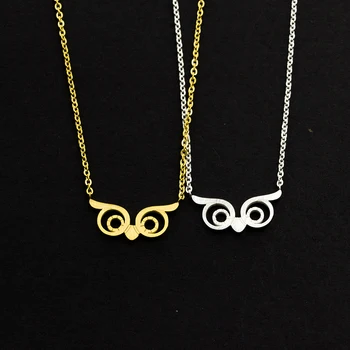 Wholesale 10pcs MInimalist Jewelry Gold Color Cute Owl Statement Necklace Women Stainless Steel Chain Animal Collar Mujer
Wholesale 10pcs MInimalist Jewelry Gold Color Cute Owl Statement Necklace Women Stainless Steel Chain Animal Collar Mujer