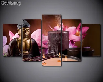 HD Printed 5 Piece Canvas Art Buddha Wall Art Frame Spa Painting Pictures for Living Room Home Decor Canvas Art On The Wall
HD Printed 5 Piece Canvas Art Buddha Wall Art Frame Spa Painting Pictures for Living Room Home Decor Canvas Art On The Wall