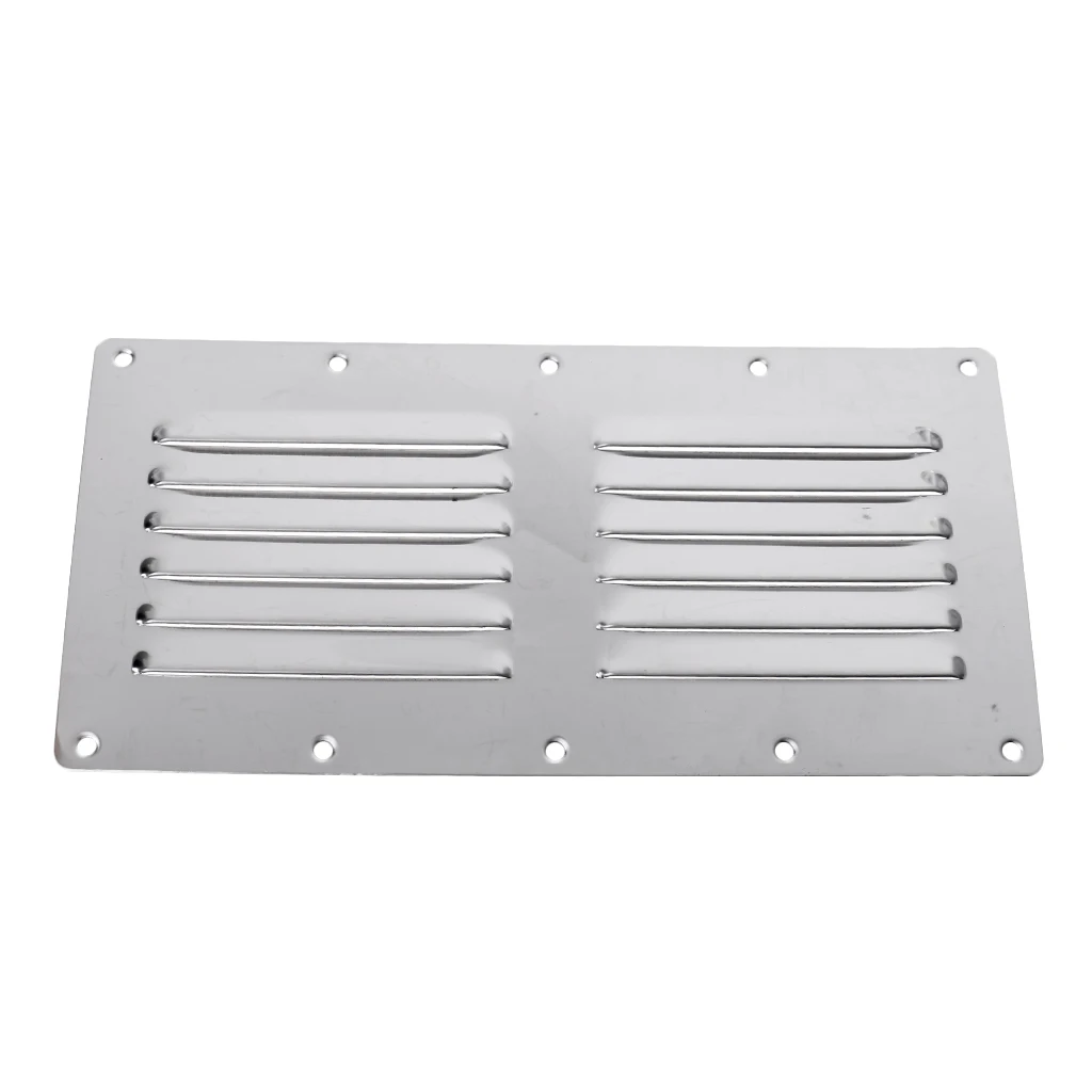 Stainless Steel Universal Boat Ventilation Grille Ventilation Plate (230mm X 115mm) Stainless Steel Universal Boat Ventilation Grille Ventilation Plate (230mm X 115mm)