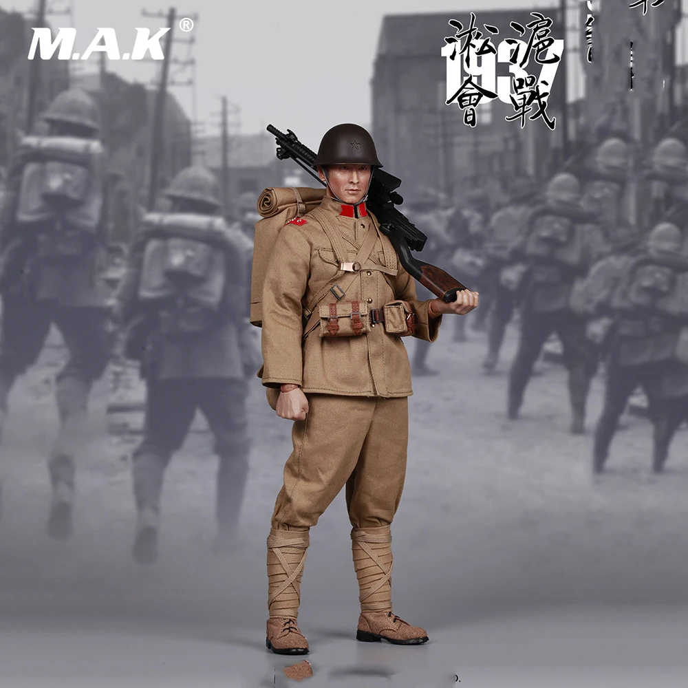 1/6 Full Set Action Figure Battle of Shanghai Japan Soldier Machine Gunner Collection Figure Model Toys
1/6 Full Set Action Figure Battle of Shanghai Japan Soldier Machine Gunner Collection Figure Model Toys