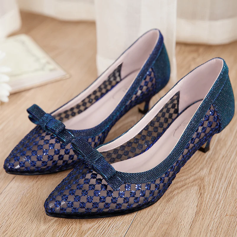 2017 summer new mesh yarn lace pointed closed toe shallow mouth high heels with bow rhinestones hollow out designer shoes women 2017 summer new mesh yarn lace pointed closed toe shallow mouth high heels with bow rhinestones hollow out designer shoes women<br><br>Aliexpress