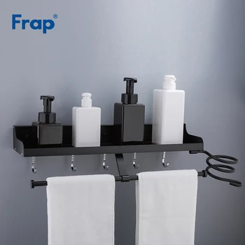 Frap New Arrival Bathroom Shelf Shower Shampoo Soap Cosmetic Shelves Storage Organizer Rack Holder With Hair Dryer Holder Y18059
Frap New Arrival Bathroom Shelf Shower Shampoo Soap Cosmetic Shelves Storage Organizer Rack Holder With Hair Dryer Holder Y18059